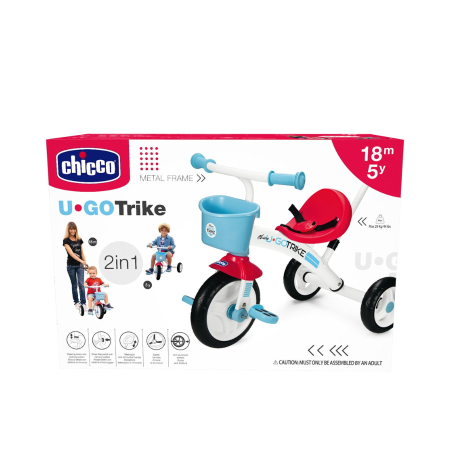 Chicco U-GO 2in1 Tricycle pour enfants, Tricycle…