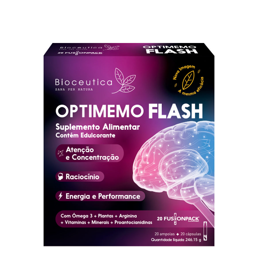 Bioceutica Optimemo Flash Fusionpack 20 Ampoules + 20 Capsules