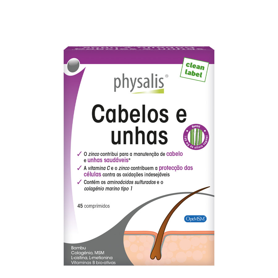 Physalis Cabello y Uñas Comprimidos x 45