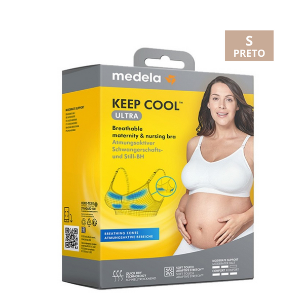 Medela Keep Cool Ultra Bra S Black – FarmatoGo