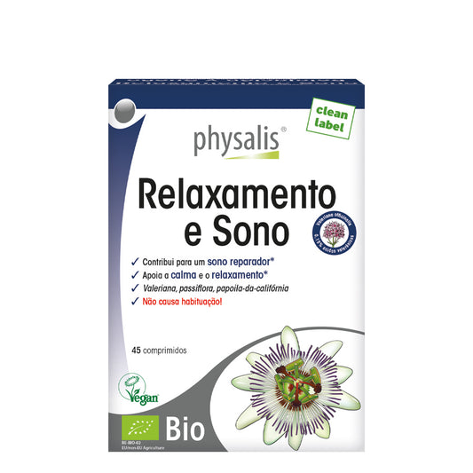 Physalis Relaxamento e Sono Comprimidos x45