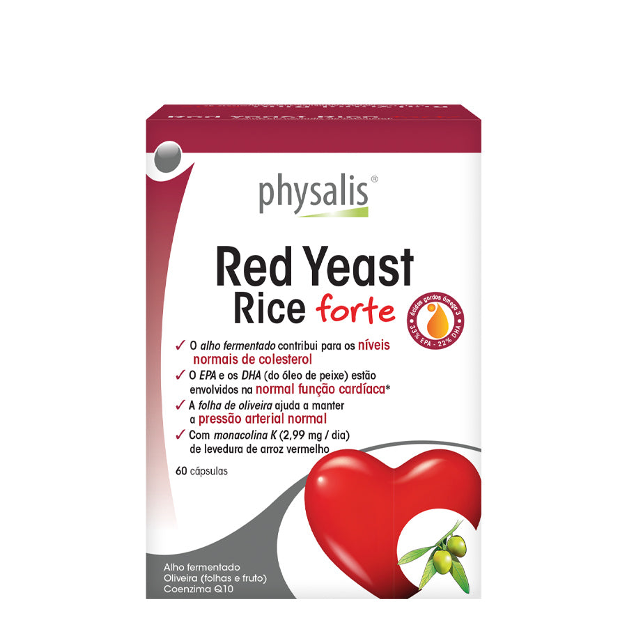 Physalis Red Yeast Rice Forte Cápsulas x60