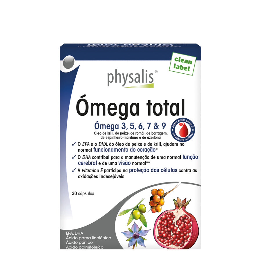 Physalis Total Omega Capsules x30