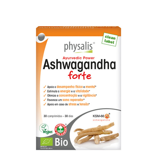 Physalis Ashwagandha Forte Bio Comprimidos x30