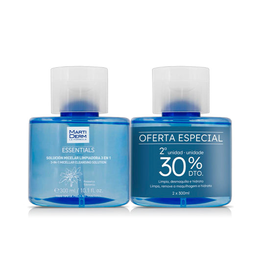 Martiderm Essentials Solución Limpiadora Micelar 3en1 300ml