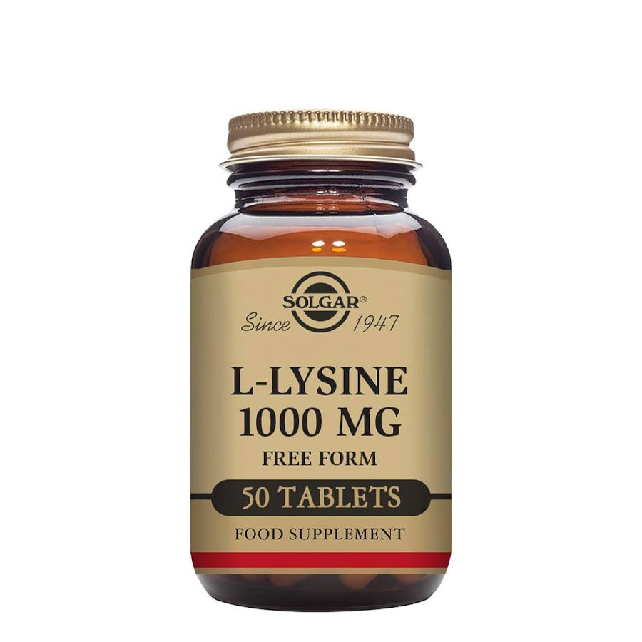 Solgar L-Lisina 1000mg Comprimidos x50