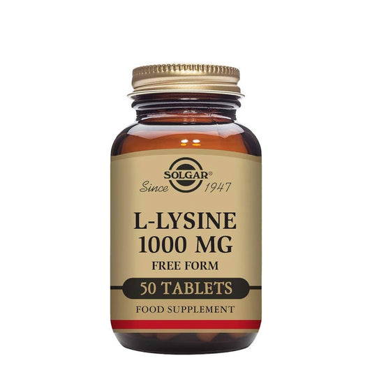 Solgar L-Lysine 1000mg Comprimidos x50