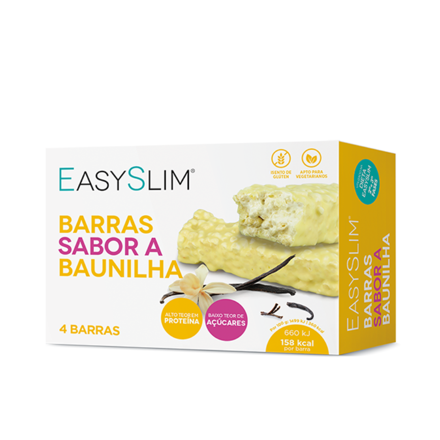 Easyslim Barras Baunilha x4