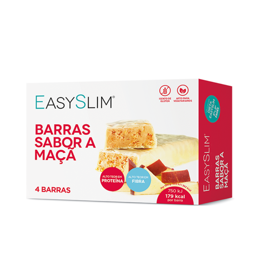 Easyslim Barras Maça x4