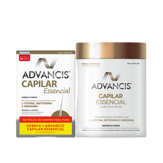 Advancis Hair Essential Polvo 300g + Comprimidos x60