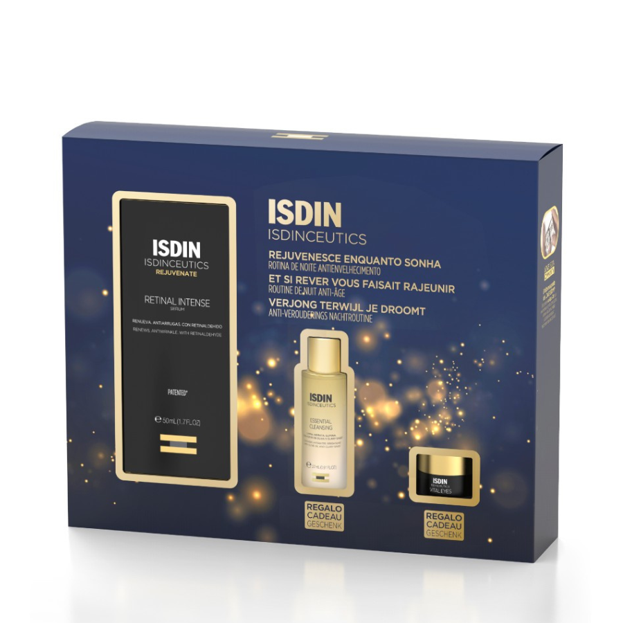 Isdin Isdinceutics Coffret Retinal Intense + Essential Cleansing + Vital Eyes Xmas 2024