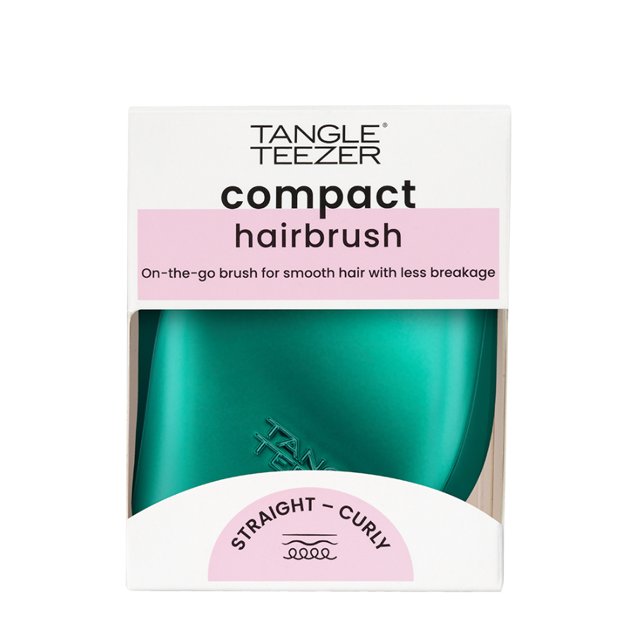 Tangle Teezer Cepillo Compacto Verde Oscuro