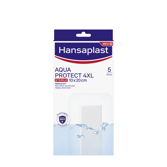 Hansaplast Aqua Protect Apósitos 4XL x5 (10 x 20cm)