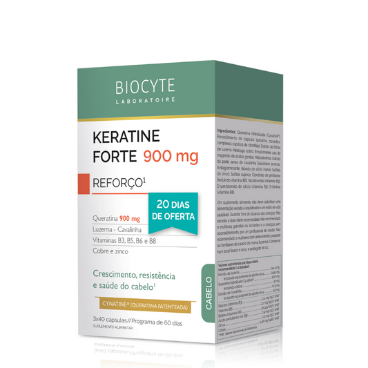 Biocyte Keratine Forte Cápsulas 3x40