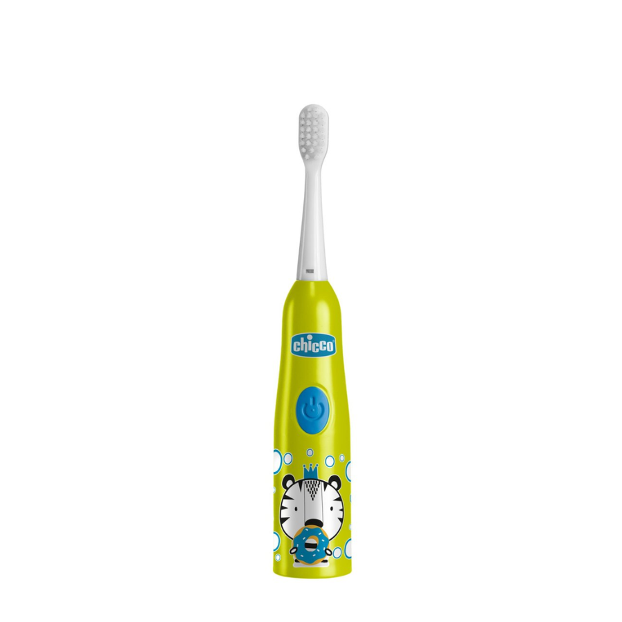 Chicco Cepillo De Dientes Eléctrico Tigre Verde