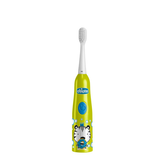 Chicco Cepillo De Dientes Eléctrico Tigre Verde