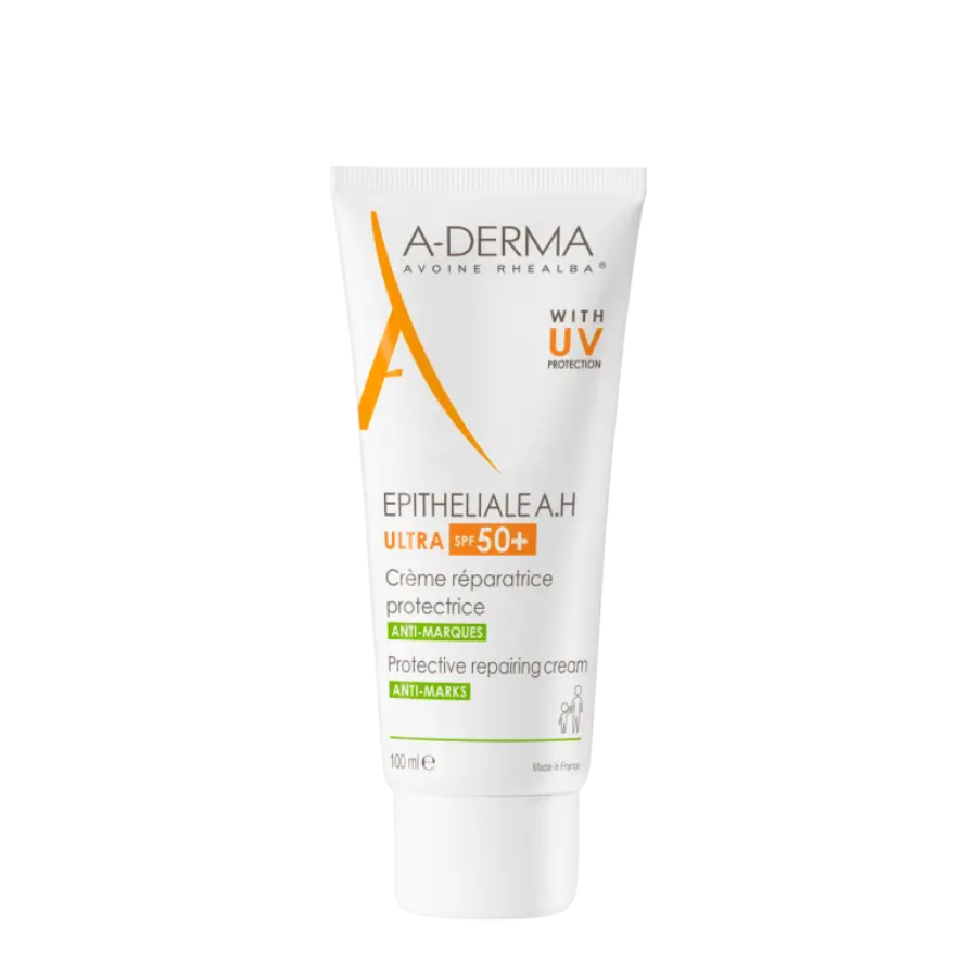 A-Derma Epitheliale AH Ultra Crema Reparadora SPF50+ 100ml