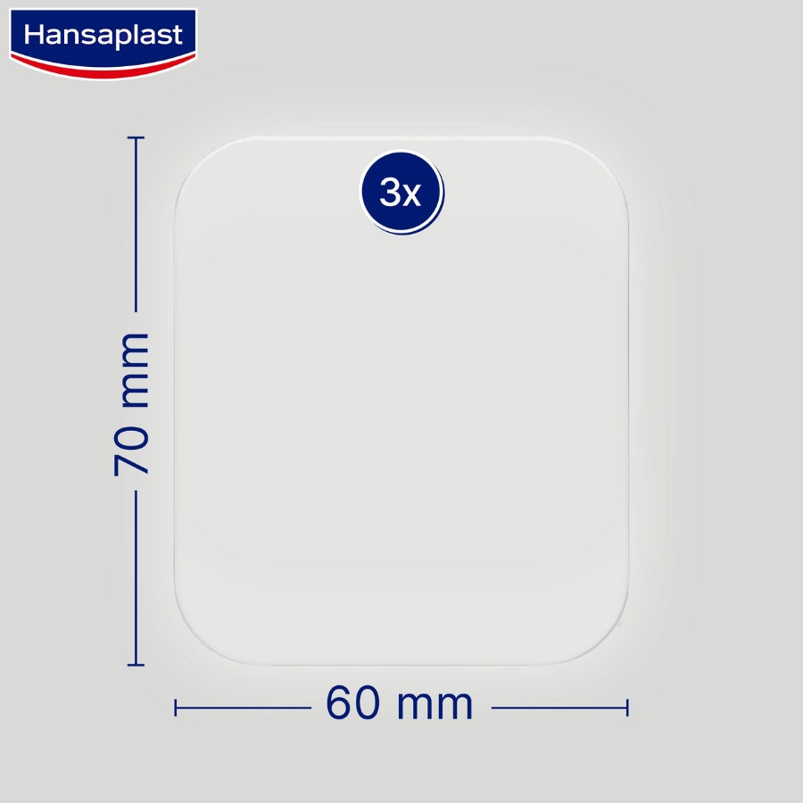 Hansaplast Segunda Piel Protección XL x3