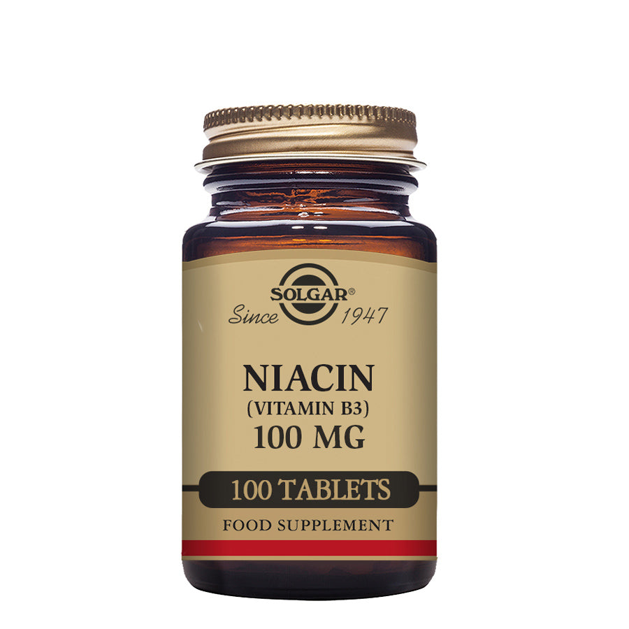 Solgar Niacina 100mg Cápsulas x100