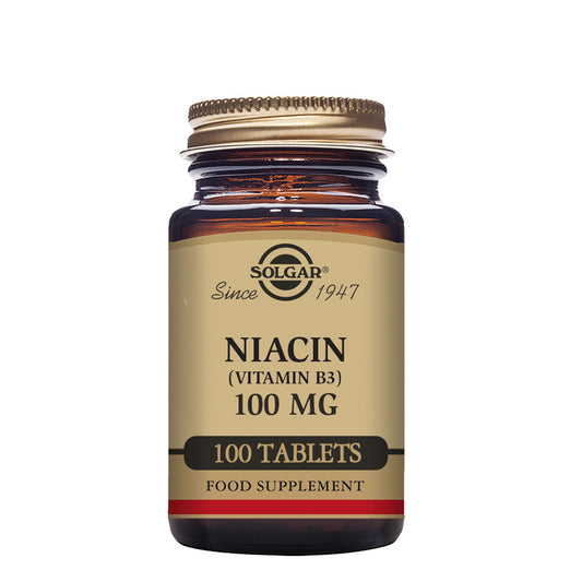 Solgar Niacin 100mg Capsules x100