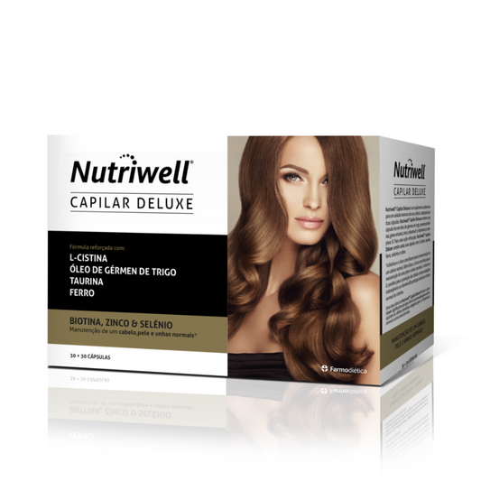 Nutriwell Capilar Deluxe Cápsulas 30+30