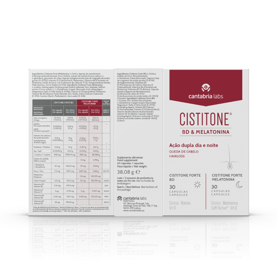 Cistitone Forte BD &amp; Melatonin Capsules x60