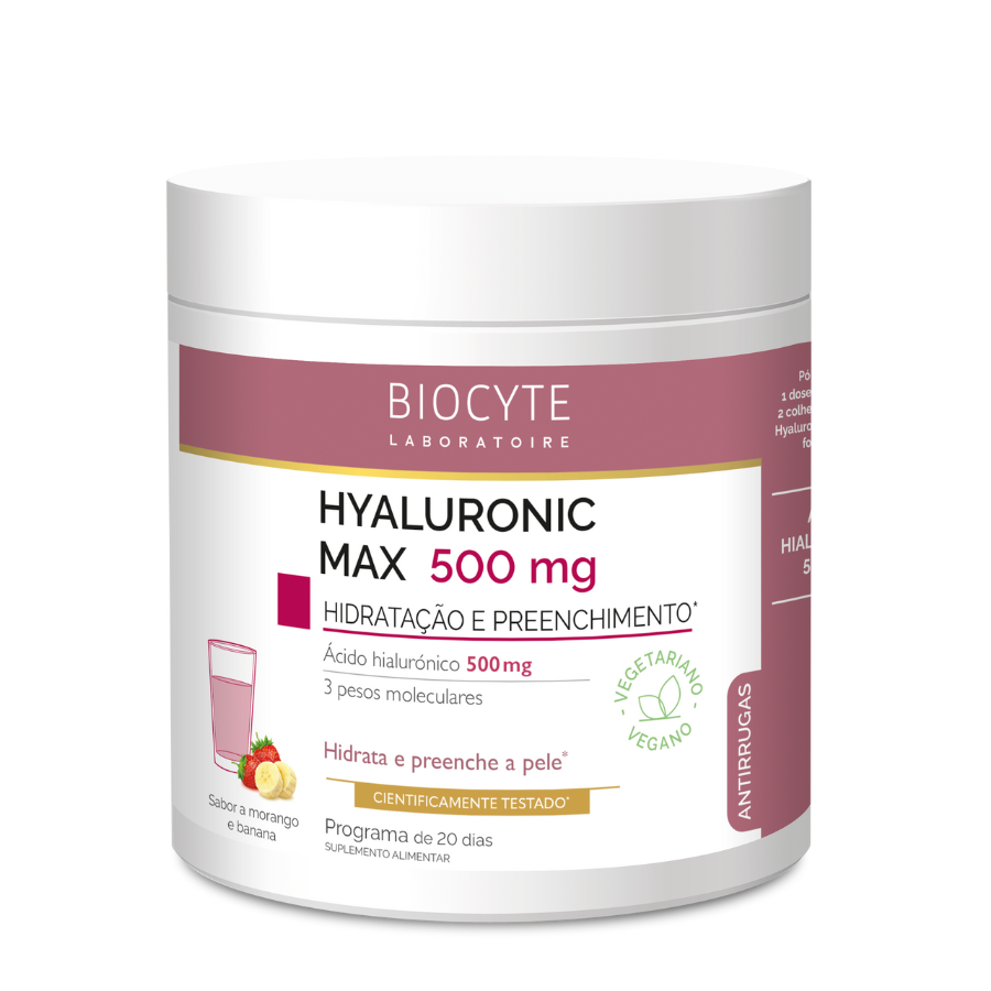 Biocyte Hyaluronic Max Anti-Âge Fraise et Banane 280 g