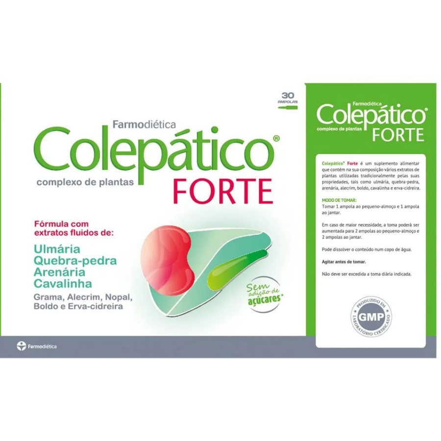 Colepatico Forte Ampolas x30