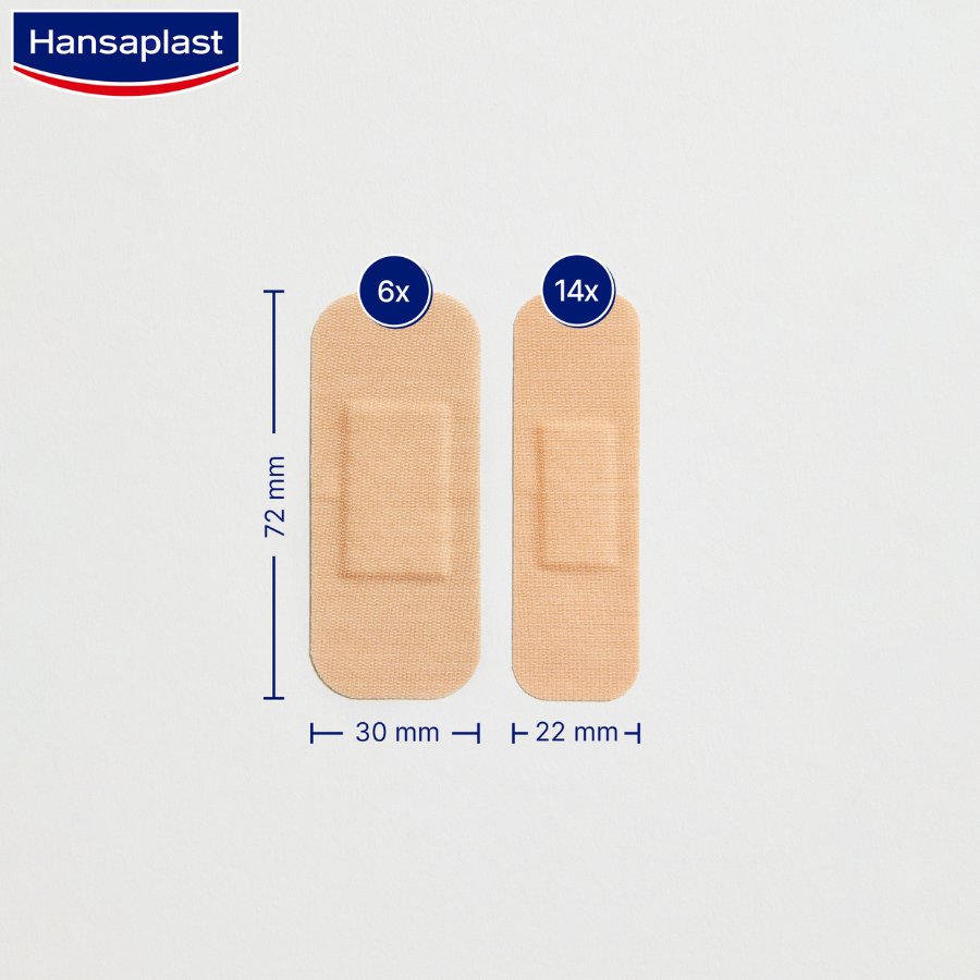 Hansaplast Elastic Plasters x20