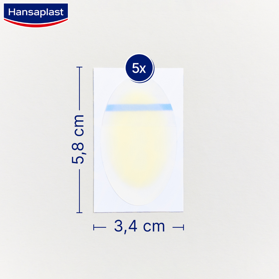 Hansaplast Blister Plasters x5