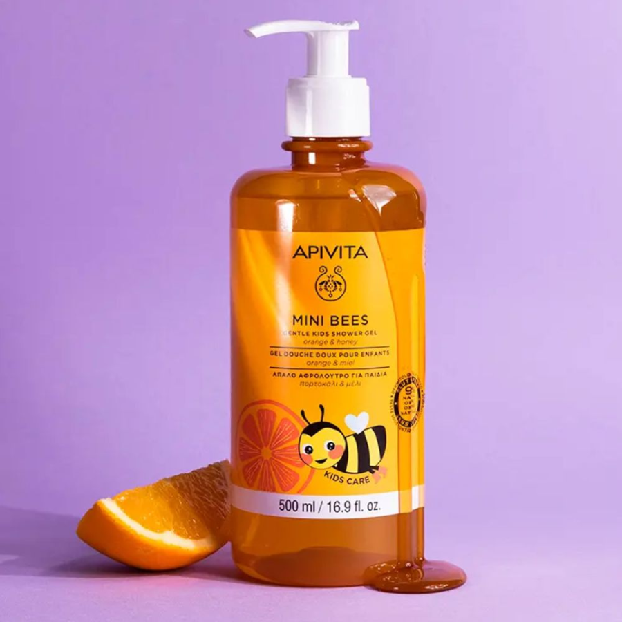 Apivita Gel Douche Mini Abeilles Orange/Miel 500 ml