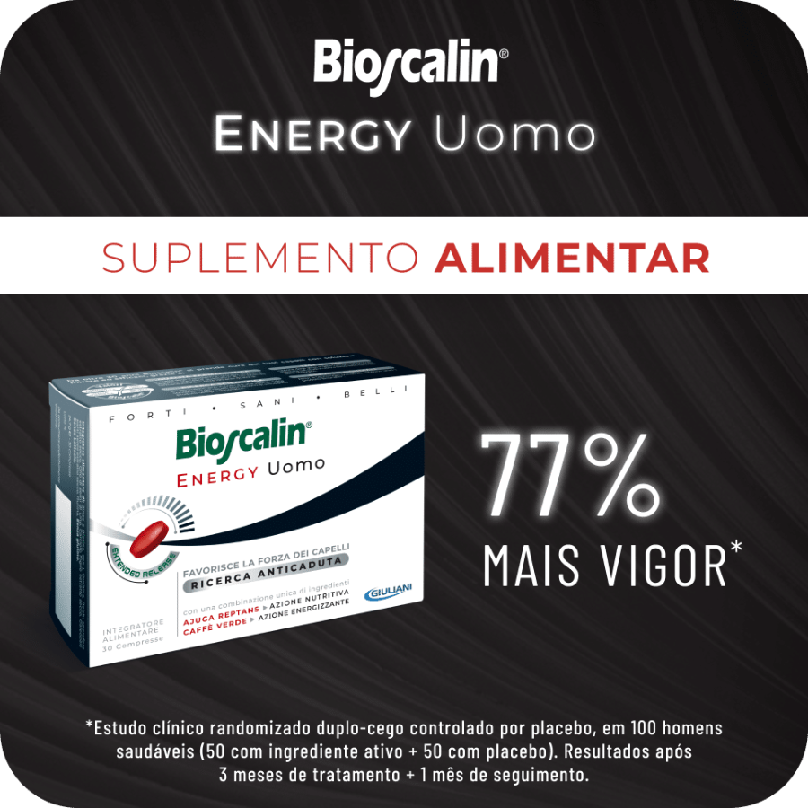 Bioscalin Energy Man Comprimidos Anticaída 3x30 2=3