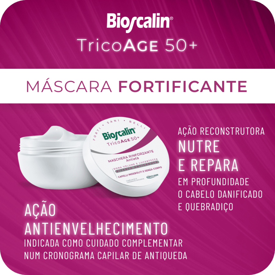 Bioscalin TricoAge 50+ Máscara Fortificante 200ml