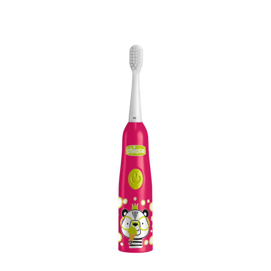 Chicco Cepillo De Dientes Eléctrico Panda Rosa