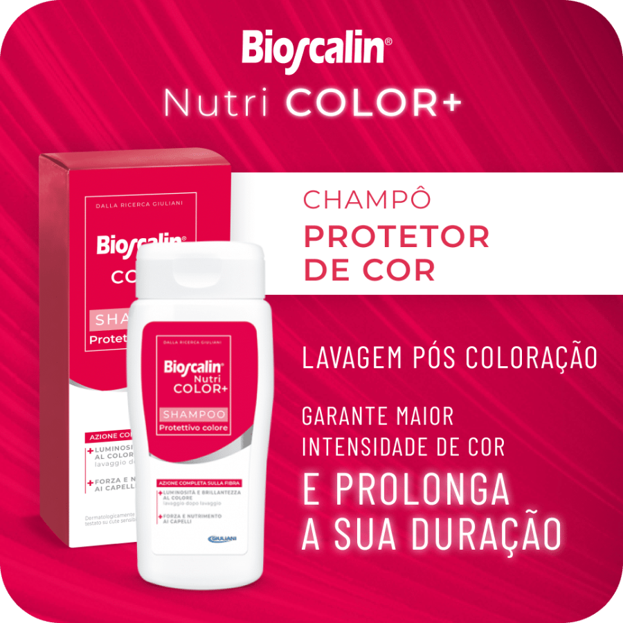 Bioscalin Nutri Color+ Shampoo Protetor da Cor 200ml