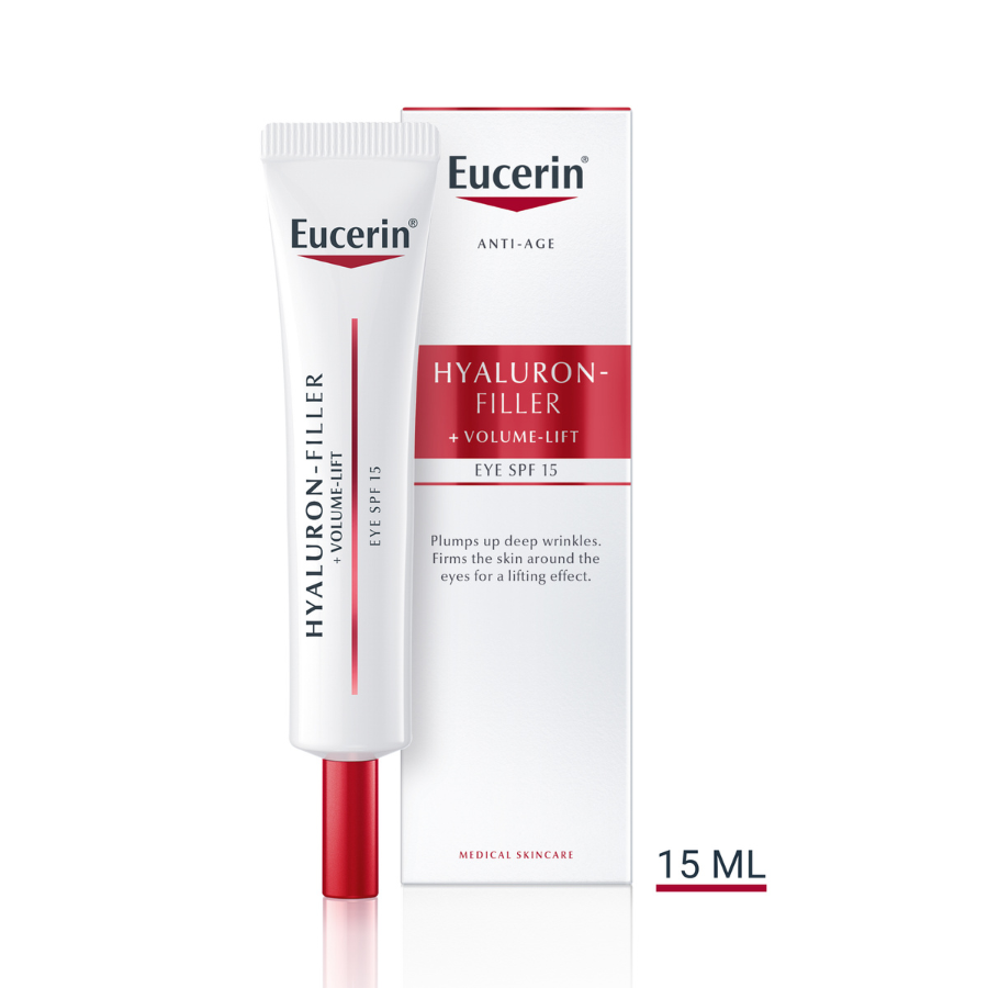 Eucerin Hyaluron-Filler + Volume-Lift Contorno de Olhos 15ml