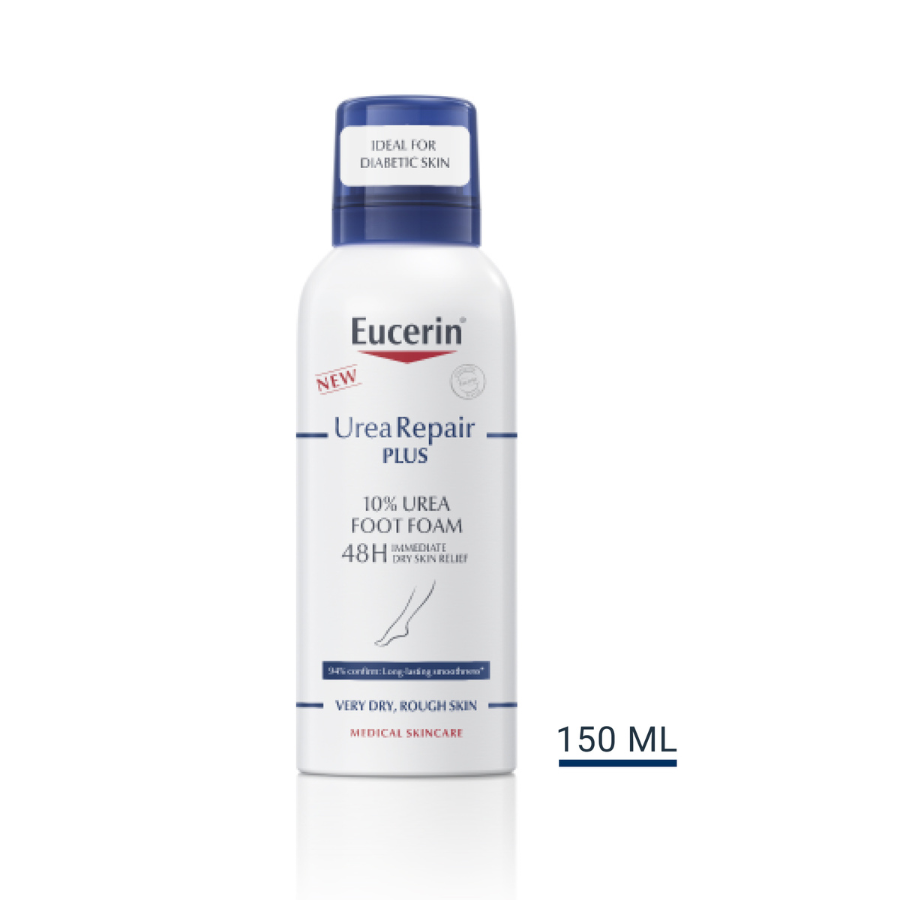 Eucerin UreaRepair Plus Espuma Para Pies 10% Urea 150ml