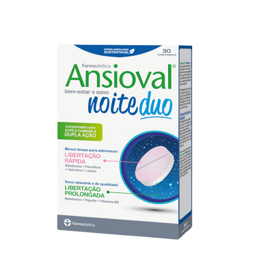 Ansioval Night Duo Tablets x30