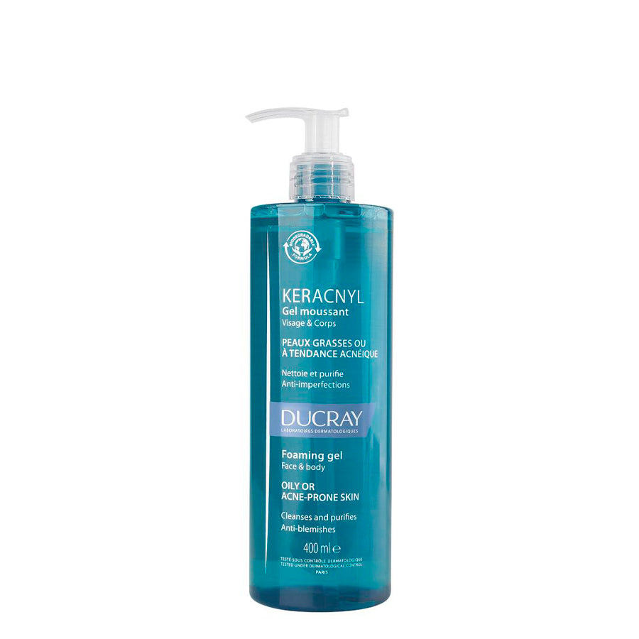 Ducray Keracnyl Gel Moussant 400ml