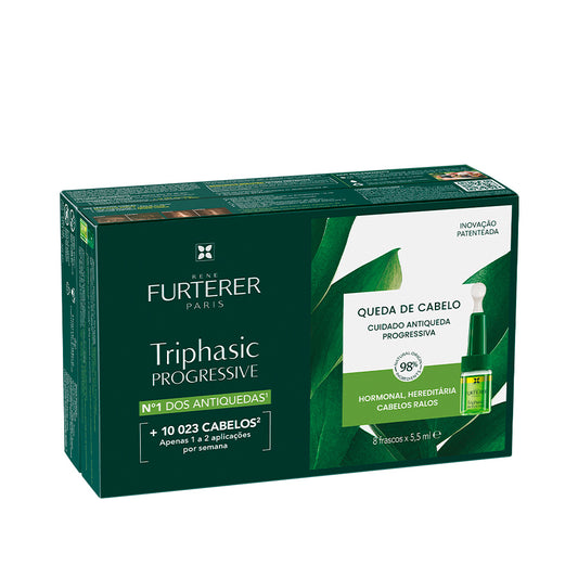 René Furterer Triphasic Progressive Drop Ampoules x8