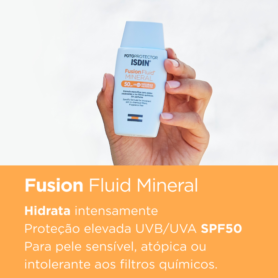 Isdin Fotoprotetor Fusion Fluid Mineral SPF50 50ml