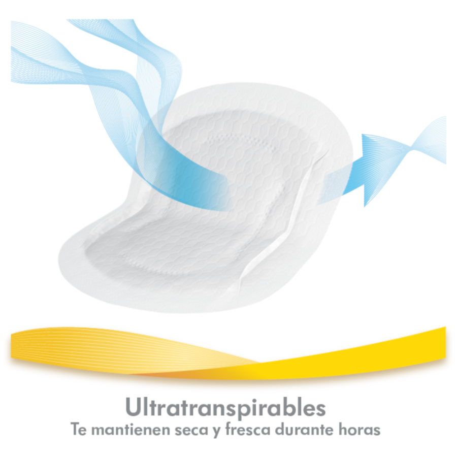 Almohadillas absorbentes desechables seguras y secas de Medela x30