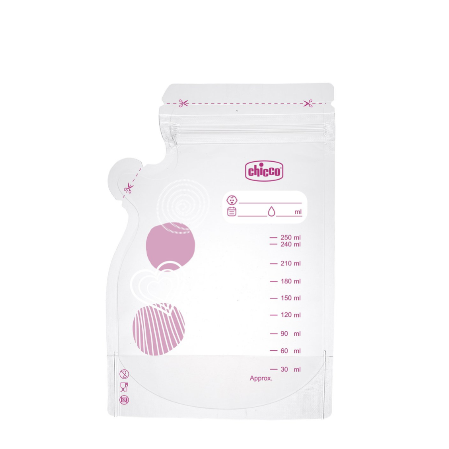 Chicco Sacos de Conservação de Leite Materno 250ml x30