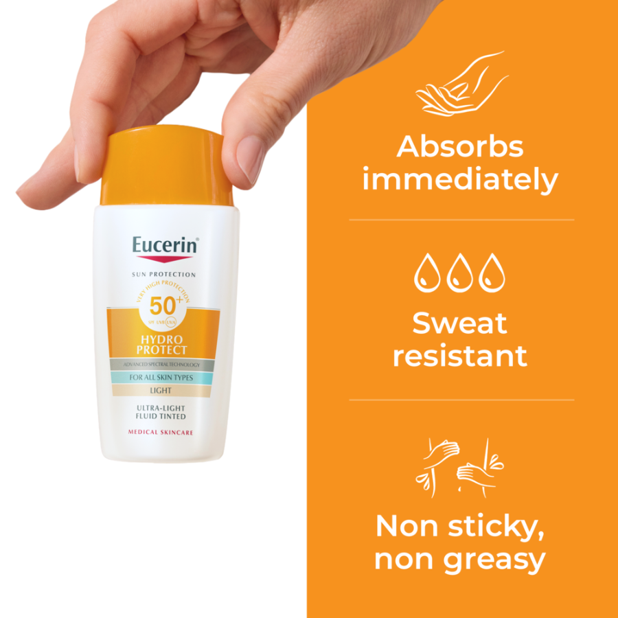 Eucerin Sun Hydro Protect Tom Claro SPF50+ 50ml