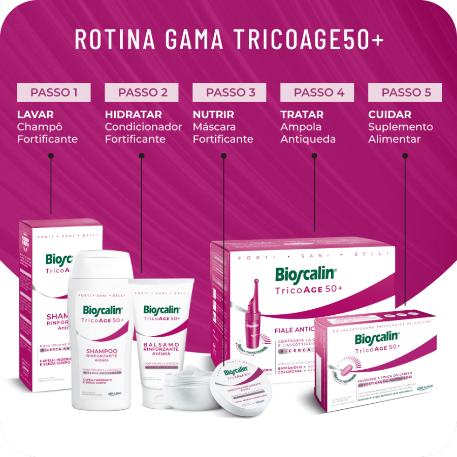 Bioscalin TricoAge 50+ Pastillas Anticaída x30