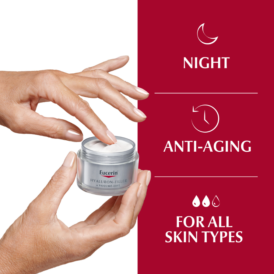 Eucerin Hyaluron-Filler + Volume-Lift Night Cream 50ml