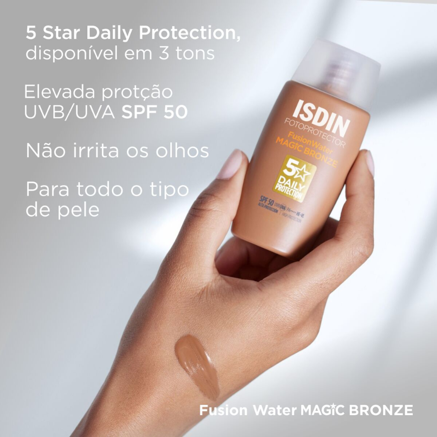 Isdin Fotoprotector Fusion Water Magic Color Bronce SPF50+ 50ml