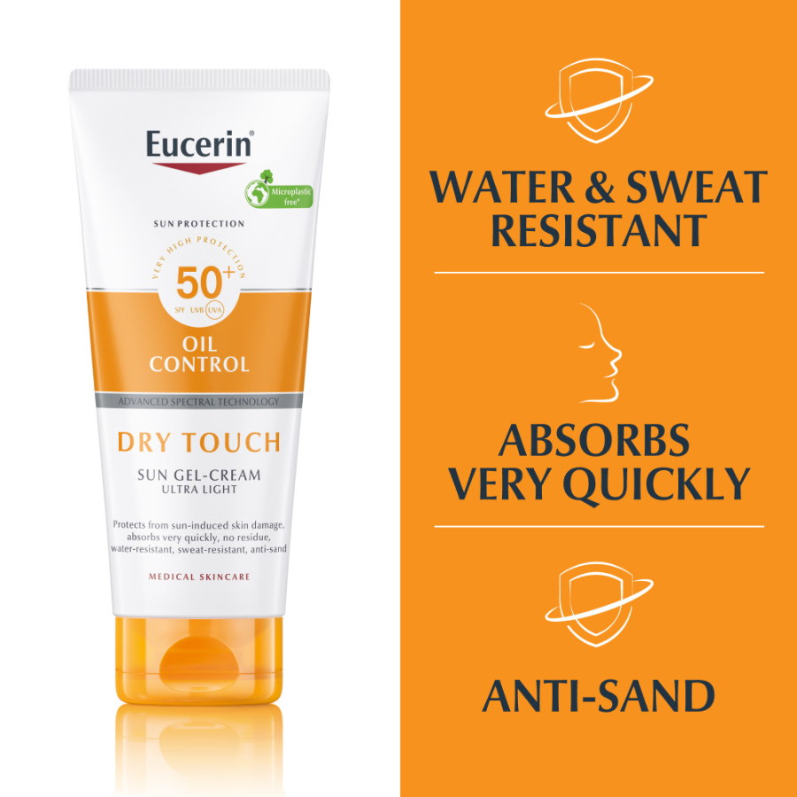 Eucerin Sun Gel-Crema Tacto Seco SPF50+ 200ml