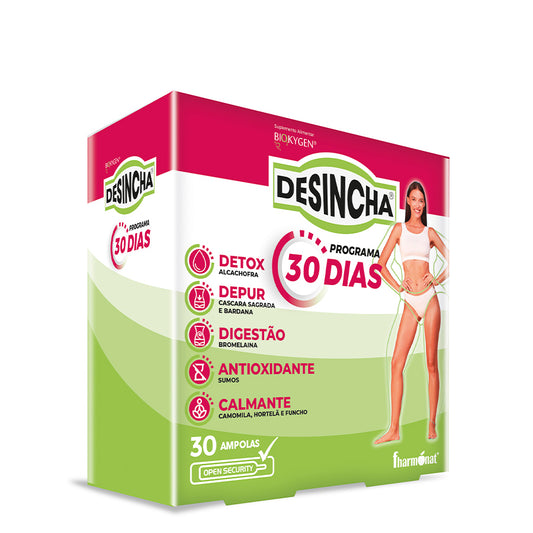 Biokygen Desincha Programa 30 Dias Ampolas x30