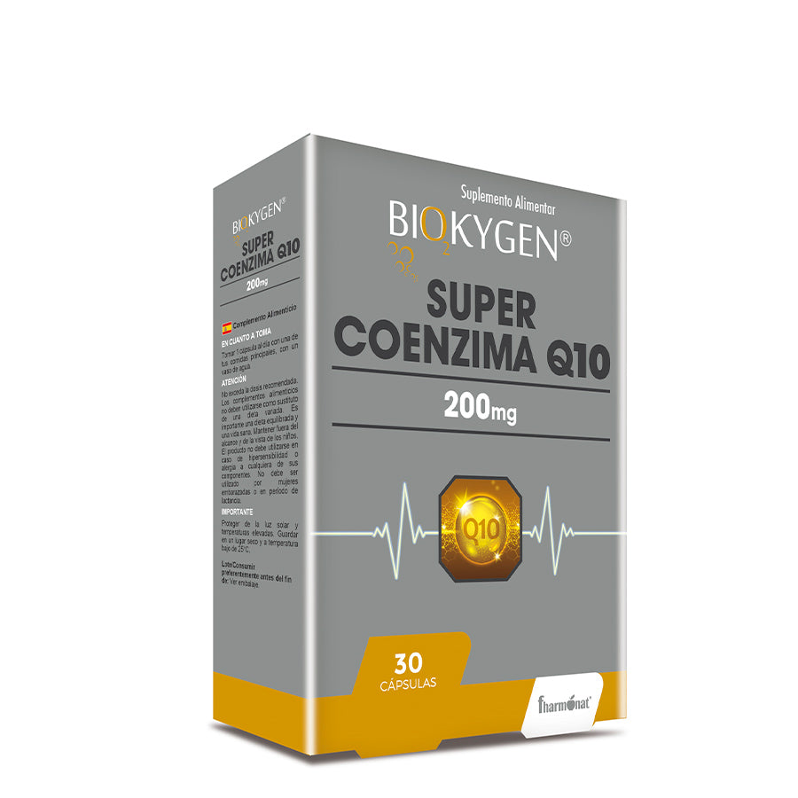 Biokygen Super Coenzima Q10 200mg Cápsulas x30